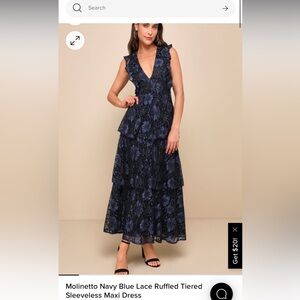 Lulu’s Tiered Maxi Dress